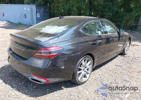 2025 Genesis G70 2.5T Rwd from USA, damaged, VIN KMTG34SC7SU145845